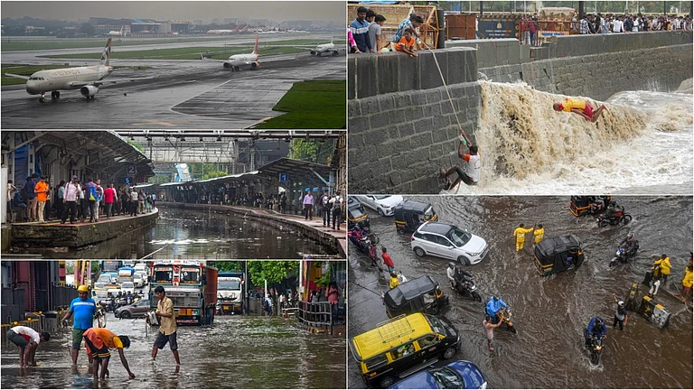 Heavy rains lash Mumbai | - PTI